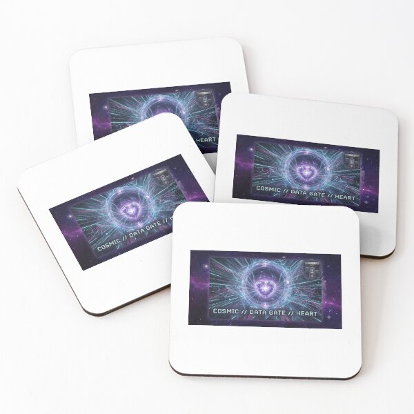 Item preview, Cyberpunk themed Cosmic Data Gate HEART fan art designed and sold by VoidBearer03.