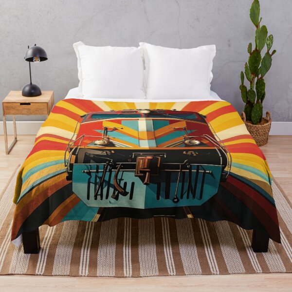 Item preview, Retro Railway Revival | Vintage Locomotive Sunburst Poster designed and sold by dj-illustration.
