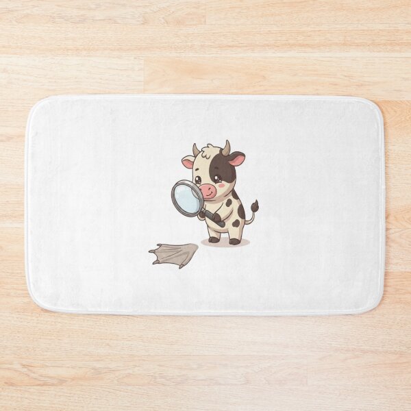 Item preview, Cute Cow Inspecting Webbed Footprint designed and sold by Ella_Sketch.