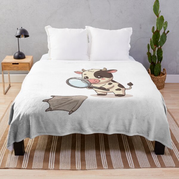 Item preview, Cute Cow Inspecting Webbed Footprint designed and sold by Ella_Sketch.