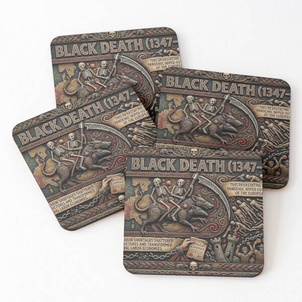 Item preview, THE BLACK DEATH designed and sold by likbatonboot.