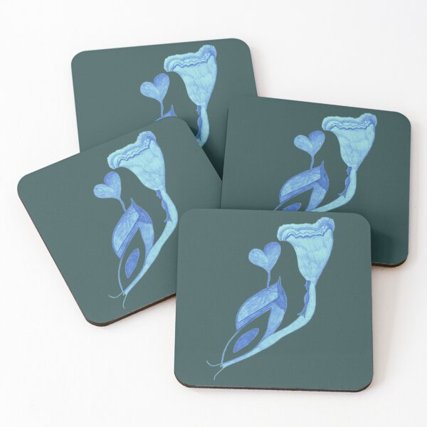 Item preview, The Sea Glass Flower - High Vibration Deep Oceanic designed and sold by energyoflove333.
