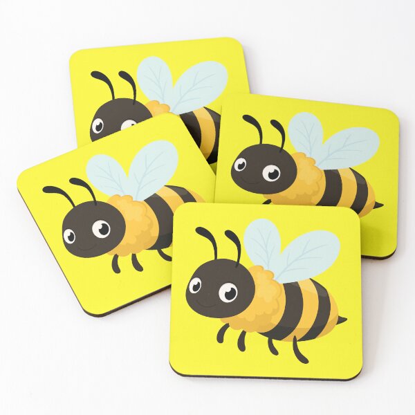 Item preview, Cute Cartoon Bumblebee Honey Bee Flying Chibi Art designed and sold by SolutionsArt.