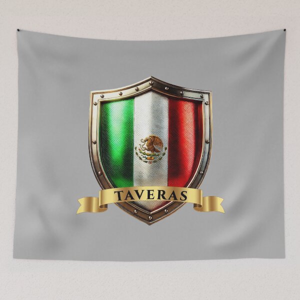 Item preview, Taveras Mexican Heritage Crest Shield designed and sold by Highlandkings.