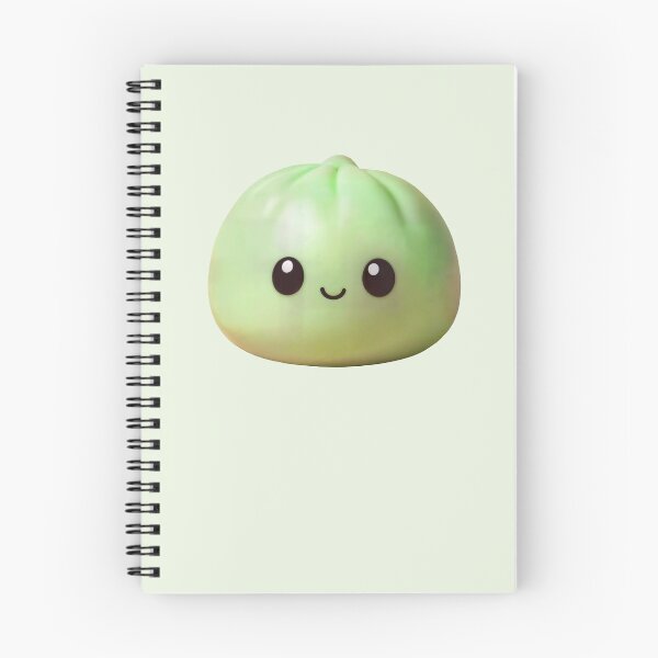 Item preview, Lime Green Squishy Dumpling Plastic Toy – Kawaii Cutout designed and sold by EmeraldeaArt.