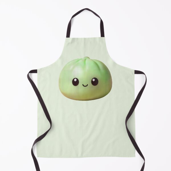 Item preview, Lime Green Squishy Dumpling Plastic Toy – Kawaii Cutout designed and sold by EmeraldeaArt.