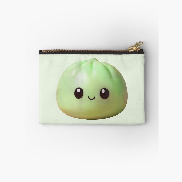 Item preview, Lime Green Squishy Dumpling Plastic Toy – Kawaii Cutout designed and sold by EmeraldeaArt.