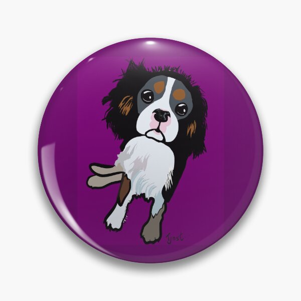 Item preview, Willow the King Charles Spaniel Puppy designed and sold by TinaJostDesigns.