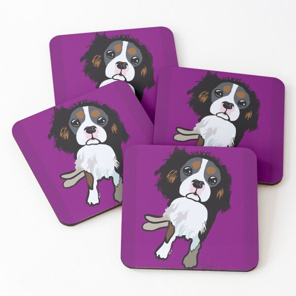 Item preview, Willow the King Charles Spaniel Puppy designed and sold by TinaJostDesigns.