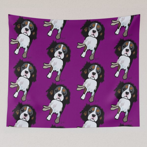 Item preview, Willow the King Charles Spaniel Puppy designed and sold by TinaJostDesigns.