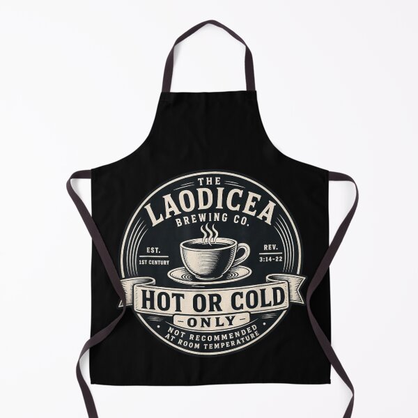 Item preview, The Laodicea Brewing Co Hot Or Cold Coffee Tea Vintage Design designed and sold by DonnaLoly.