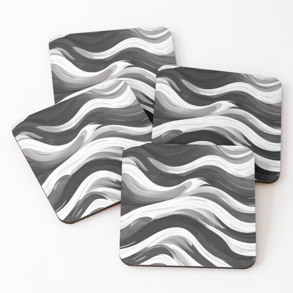 Item preview, Monochrome Wave Pattern designed and sold by Aditya Andri Purnama.