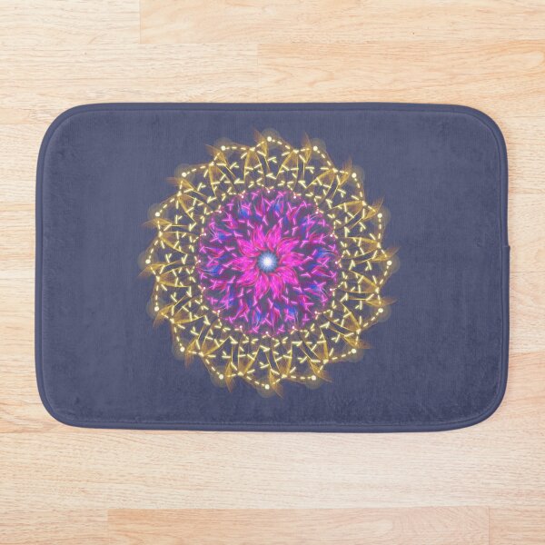 Item preview, Electric Flower - Symmetrical Color Infusion designed and sold by EsmArtUniverse.
