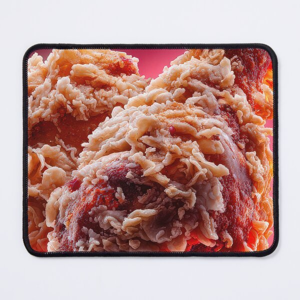 Item preview, Golden Crispy Fried Chicken Drumstick | Crunchy Food Art | Crispy Comfort Food Illustration designed and sold by Grafititee.