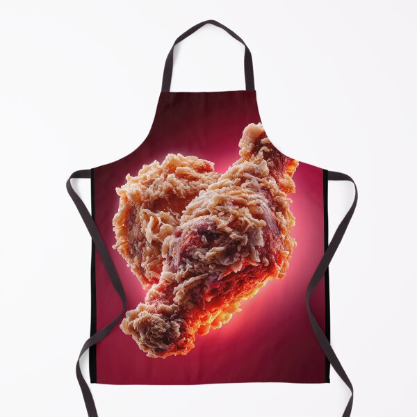 Item preview, Golden Crispy Fried Chicken Drumstick | Crunchy Food Art | Crispy Comfort Food Illustration designed and sold by Grafititee.