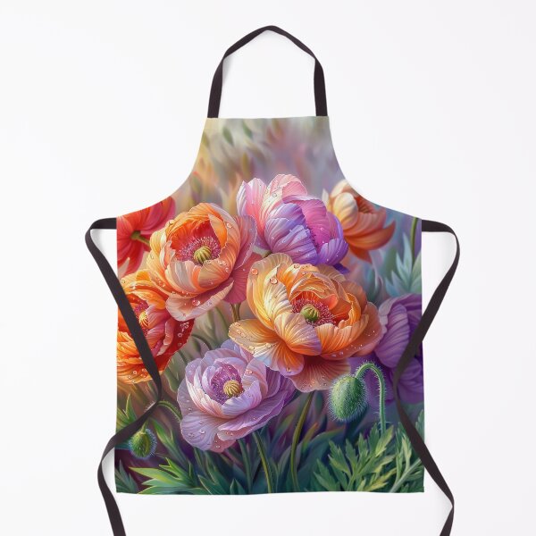 Item preview, Poppy Meadow with Dew Drops designed and sold by MargaretWiktor.