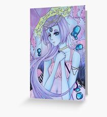 Princess Jellyfish Greeting Card