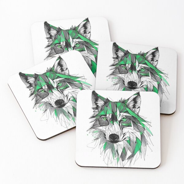 Item preview, Geometric Wolf Silhouette designed and sold by Aditya Andri Purnama.