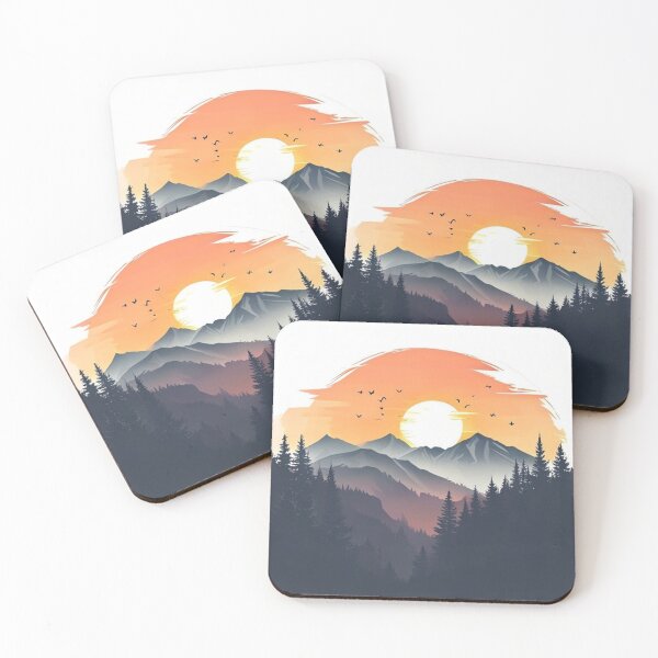 Item preview, Mountain Sunrise Silhouette designed and sold by Aditya Andri Purnama.