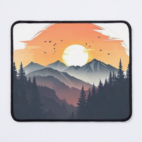 Item preview, Mountain Sunrise Silhouette designed and sold by Aditya Andri Purnama.