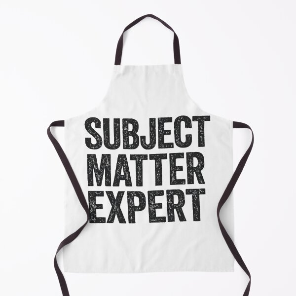 Item preview, Subject Matter Expert designed and sold by gahteeriffico.