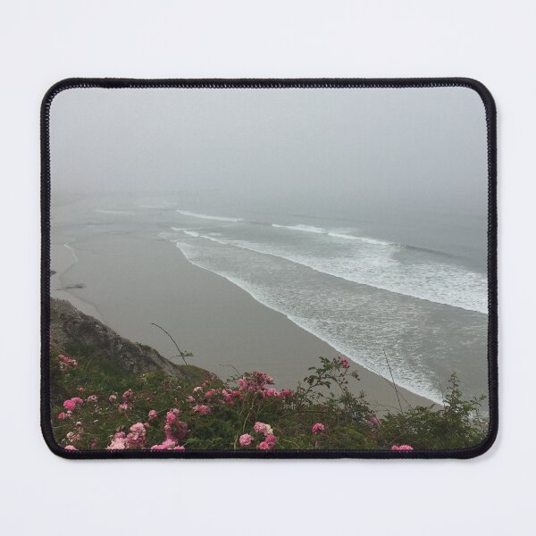 Item preview, Pacific Ocean Pink Flowers designed and sold by shybluebubble.