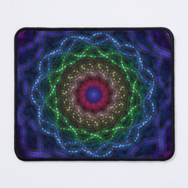 Item preview, Neon Mandala Fractal designed and sold by EsmArtUniverse.