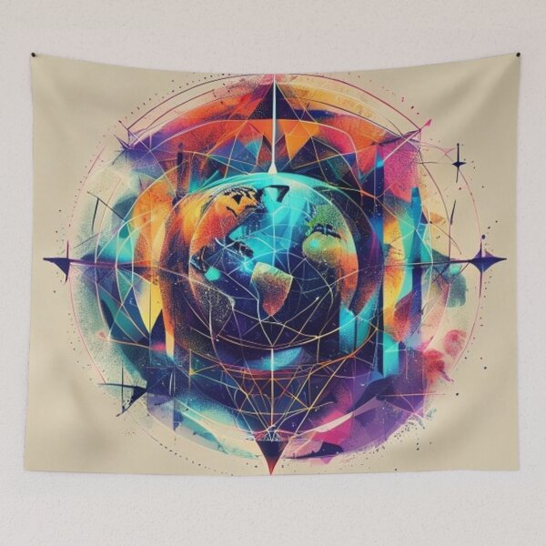 Item preview, Sacred Geometry Earth designed and sold by Aditya Andri Purnama.