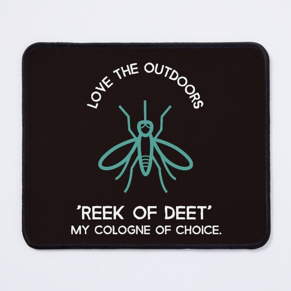 Item preview, Reek of Deet design | Camping Hiking Backpacking Outdoor Humor | Mosquito Bug Spray designed and sold by kjson1.