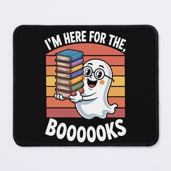 Item preview, I’M HERE FOR THE BOOOOOKS designed and sold by jkrphoto.
