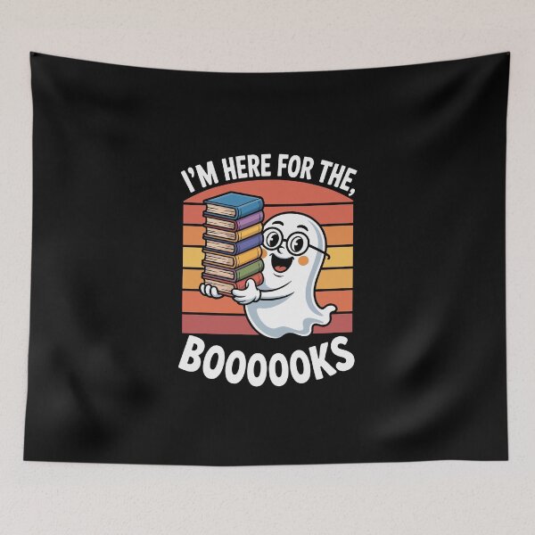 Item preview, I’M HERE FOR THE BOOOOOKS designed and sold by jkrphoto.