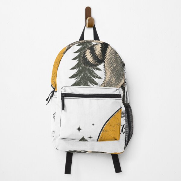 Item preview, It's Ok To Be Weird Cute Retro Raccoon Full Moon Silhouette designed and sold by ToyaVitoricu.