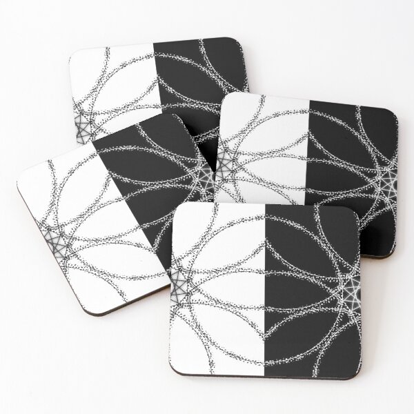 Item preview, Fractal Infinity - Black & White Design designed and sold by EsmArtUniverse.