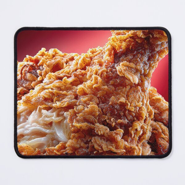 Item preview, Golden Crispy Fried Chicken Drumstick | Crunchy Food Art | Crispy Comfort Food Illustration designed and sold by Grafititee.