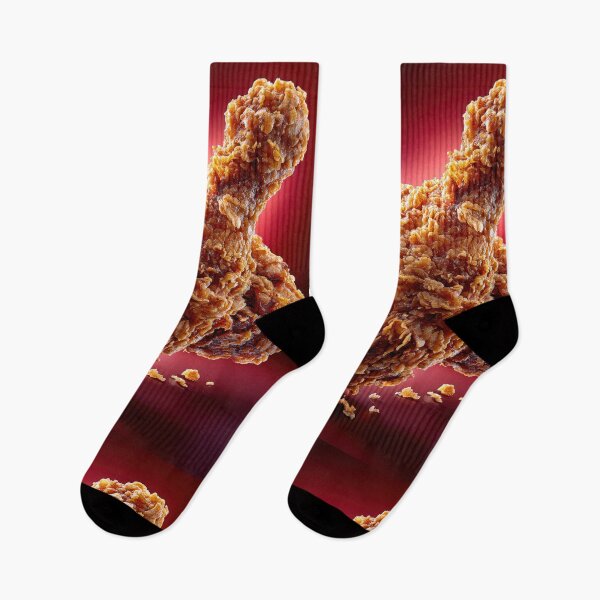 Item preview, Golden Crispy Fried Chicken Drumstick | Crunchy Food Art | Crispy Comfort Food Illustration designed and sold by Grafititee.