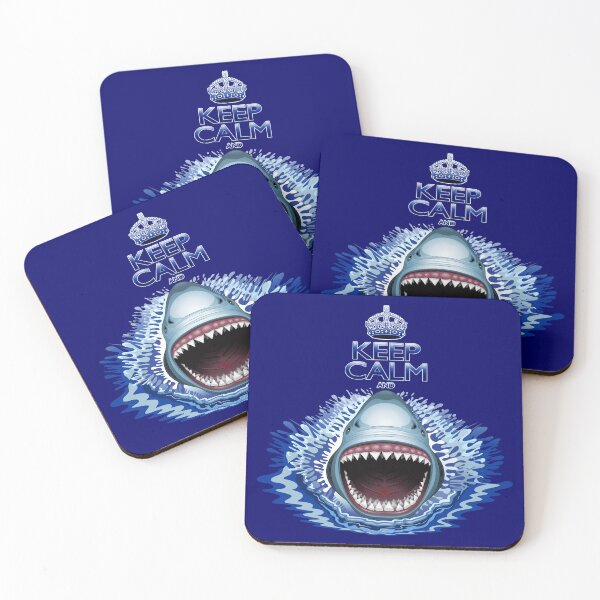 Item preview, Keep Calm and...Shark Jaws Attack!  designed and sold by BluedarkArt.