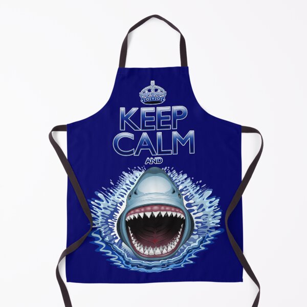 Item preview, Keep Calm and...Shark Jaws Attack! designed and sold by BluedarkArt.