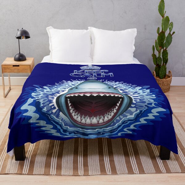 Item preview, Keep Calm and...Shark Jaws Attack! designed and sold by BluedarkArt.