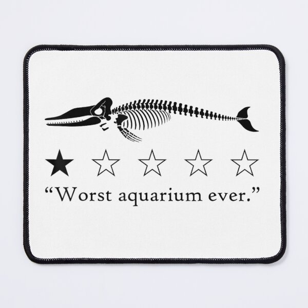 Item preview, Worst Aquarium Ever Funny Whale Skeleton Graphic designed and sold by LASTIQUE-dd.
