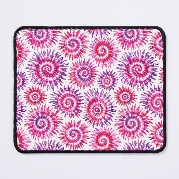Item preview, Monarda Tie Dye Swirl Botanical Seamless Pattern designed and sold by Inkworksbyshery.