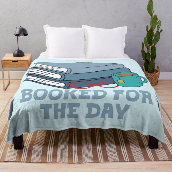 Item preview, Booked for the Day | Cozy Book Lover Tea Reading Design designed and sold by Hallowed Artistry.