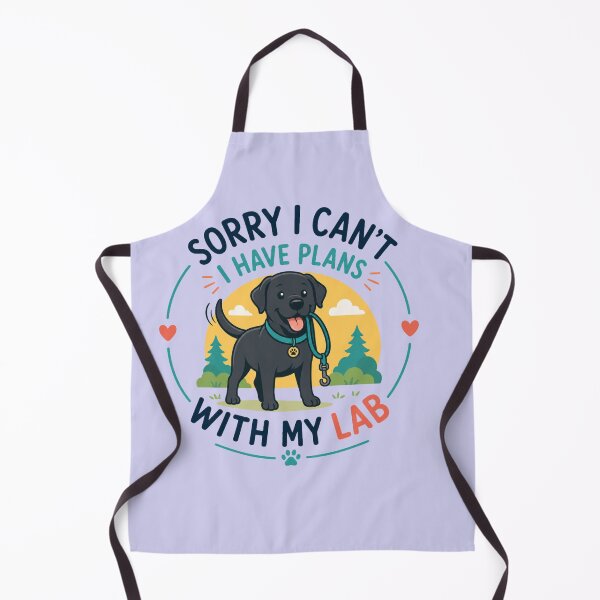 Item preview, Sorry I Can't, I Have Plans With My Lab | Funny Black Labrador Dog Lover Gift designed and sold by Goodthingstree.