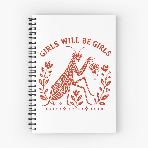 Item preview, Girls Will Be Girls Mantis Feminism Vintage Art designed and sold by AmerieAbi.