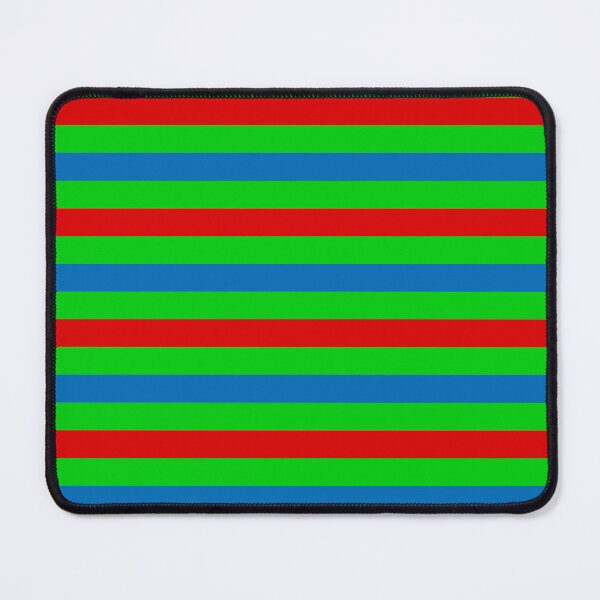 Item preview, Red And Blue Stripes Design Green designed and sold by PatternTitan.