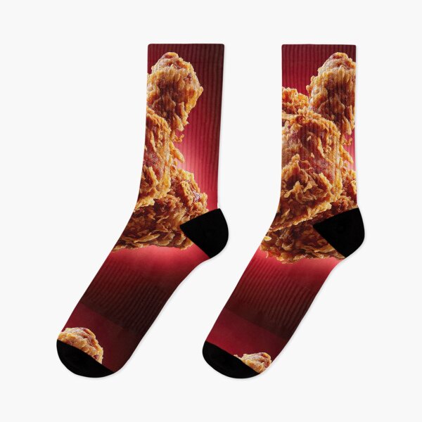 Item preview, Golden Crispy Fried Chicken Drumstick | Crunchy Food Art | Crispy Comfort Food Illustration designed and sold by Grafititee.
