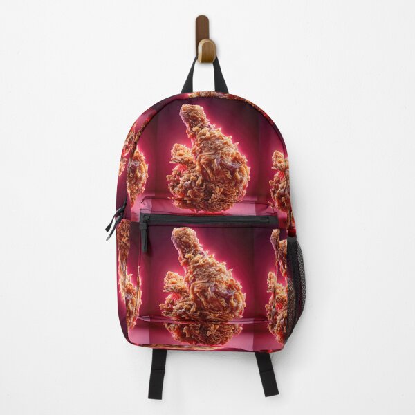 Item preview, Golden Crispy Fried Chicken Drumstick | Crunchy Food Art | Crispy Comfort Food Illustration designed and sold by Grafititee.