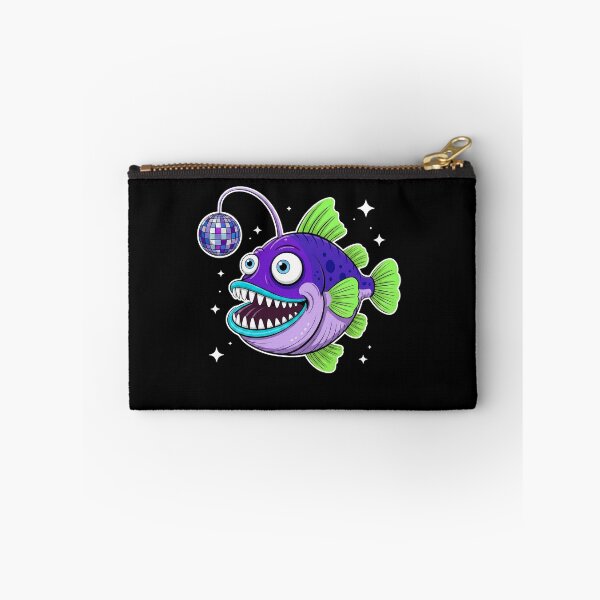 Item preview, Funny Purple Disco Anglerfish Cartoon designed and sold by k3rstman1.