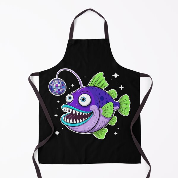 Item preview, Funny Purple Disco Anglerfish Cartoon designed and sold by k3rstman1.