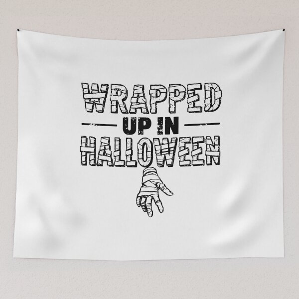 Item preview, Wrapped Up In Halloween Mummy Funny Design designed and sold by Oddifys.