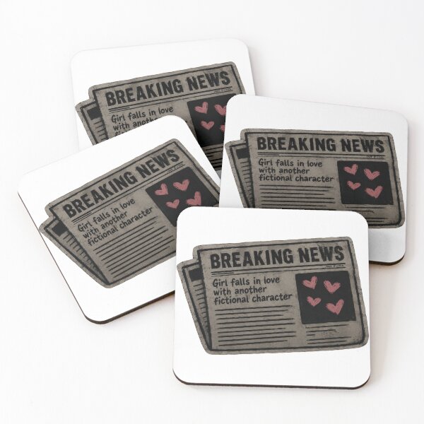 Item preview, Girl Falls in Love with Another Fictional Character | Bookish Kindle Stickers  designed and sold by PatternFly.